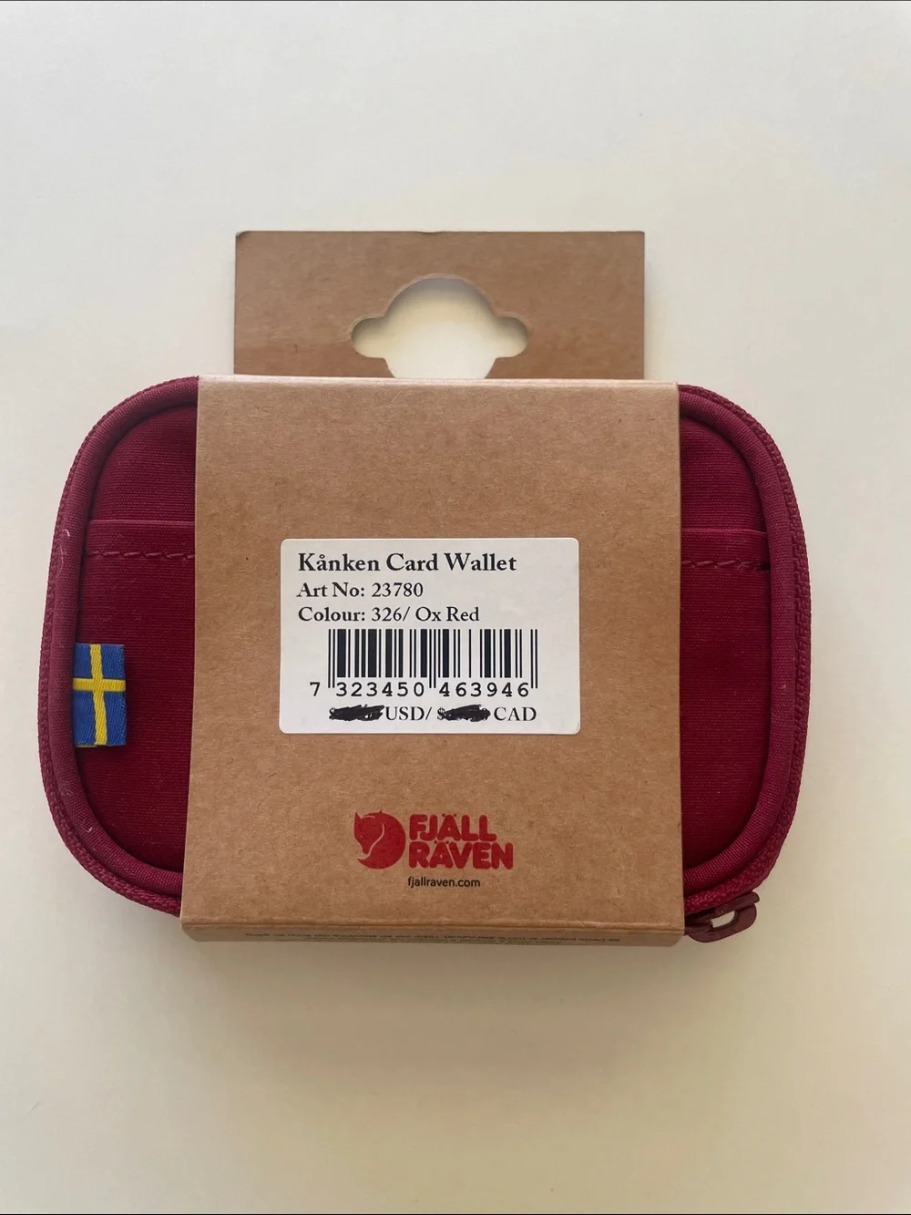 Fjallraven Kånken Card Wallet - Ox Red